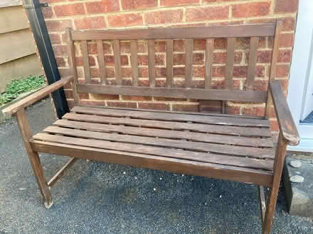 Photo of free garden bench (Rothwell, Leeds LS26) #1