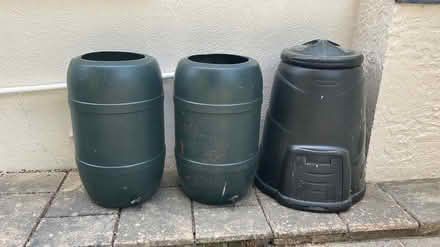 Photo of free water butts and compost bin (Ferndown) #1