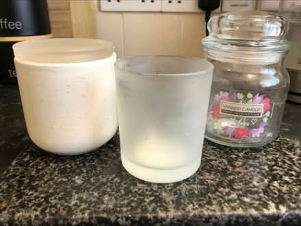 Photo of free Empty candle Jars (Cheshunt En8) #1