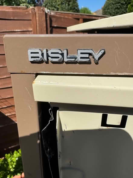 Photo of free Bisley metal cabinet storage unit (Croydon) #2