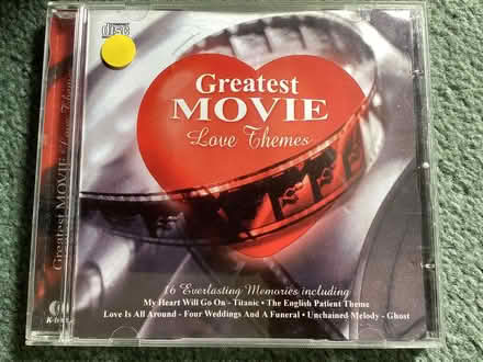 Photo of free Greatest Movie Love Themes CD (Morecambe LA4) #1