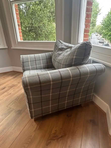 Photo of free Blue armchairs (Ealing Broadway) #2