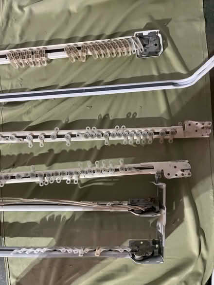 Photo of free 15 foot Traverse curtain rods (The Hill 63139) #1