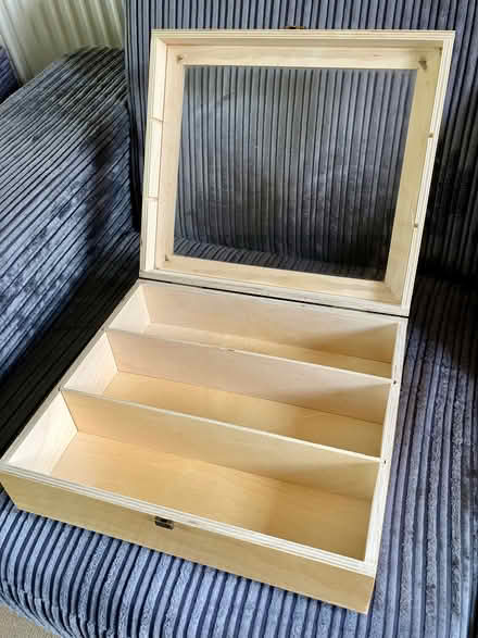 Photo of free Wooden box (Cookley DY10) #2