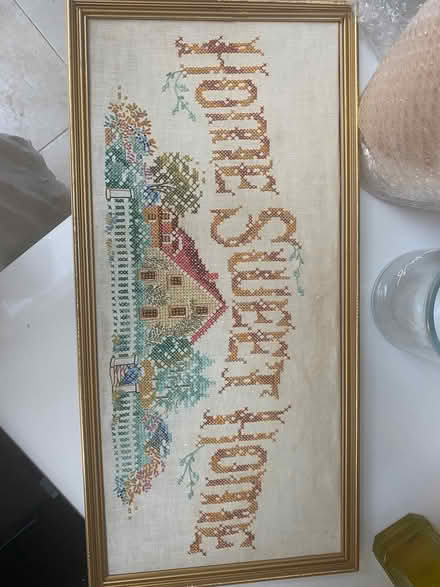 Photo of free Embroidered sign (Stansted Mountfitchet CM24) #1