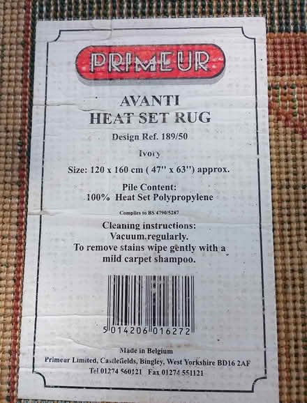 Photo of free Aztec rug (Havant) #1