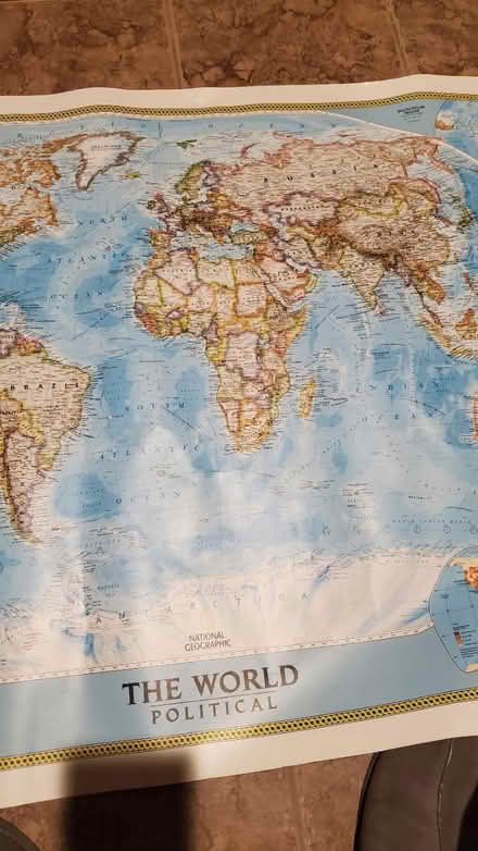 Photo of free World map (ETOBICOKE west) #1