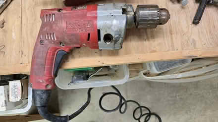 Photo of free Milwaukee Corded Magnum 1/2" drill (Ulster Park) #1