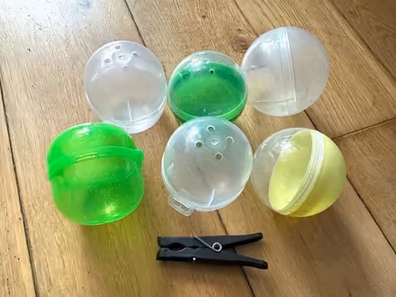 Photo of free 6x Empty gachapon capsules (Hampden Park BN22) #2