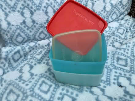 Photo of free Genuine Tupperware squares .8 and .4 litre (Hassocks BN6) #1