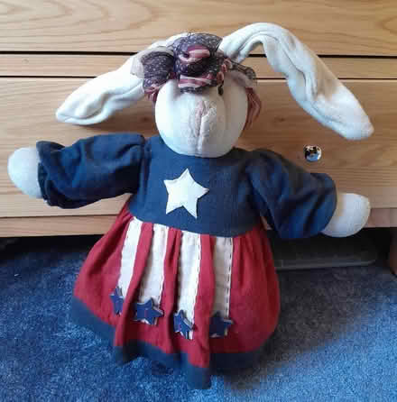 Photo of free Large Fabric Rabbit Doorstop (Buxted TN22) #1