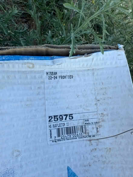Photo of free Nissan bug shield & side air vents (Sunsites/Pearce) #2