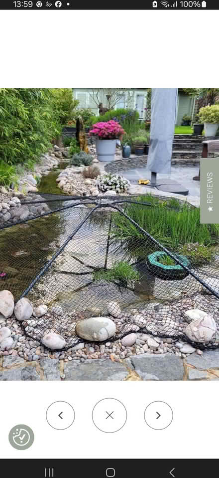 Photo of Metal framed pond cover (Sneinton NG2) #1