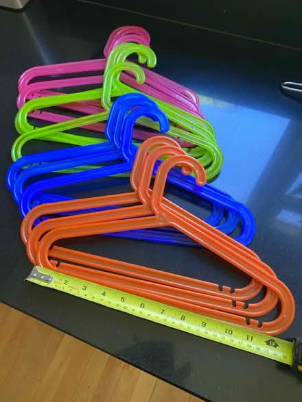 Photo of free IKEA children’s plastic hangers (Knebworth SG3) #1