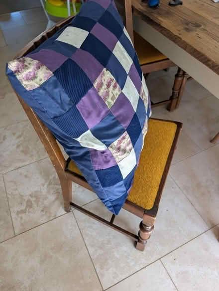 Photo of free Large handmade cushion (Wokingham RG41) #3