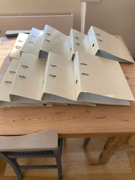 Photo of free Cream Lever Arch Files (Grange CH48) #1