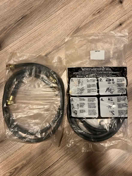 Photo of free Pair of washer connection hoses (60015) #1