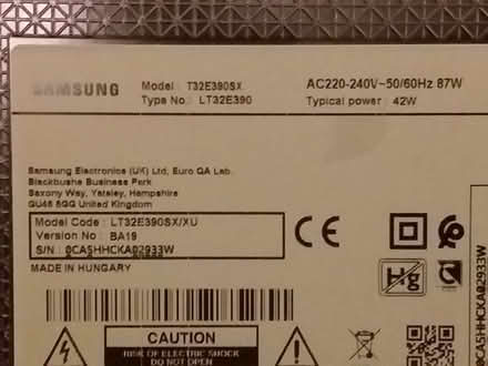 Photo of free 32' tv (Chelmsford CM1) #1
