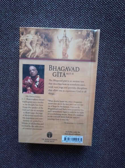 Photo of free Bhagavad Gita book (Bosham, Chichester) #2