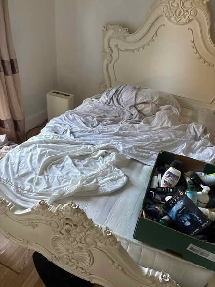 Photo of free Wooden double bad (Hounslow) #1