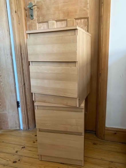 Photo of free 2 small chest of drawers (SW20 Raynes Park) #1