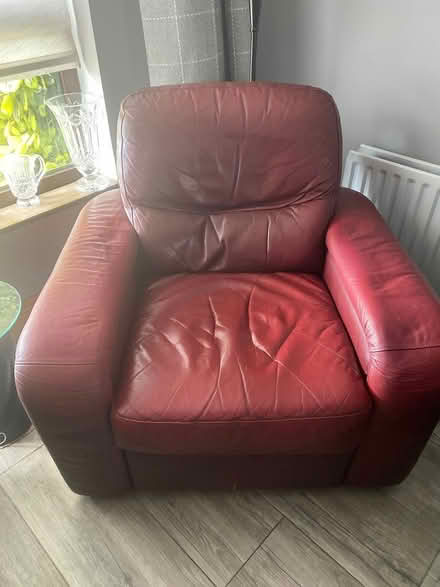 Photo of free Reclining Leather Chair (Clonshaugh) #1