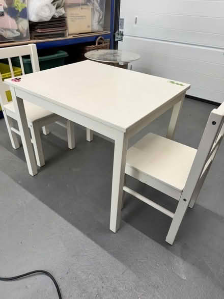 Photo of free Kiddies chairs (2) and table (Scotforth LA1) #1
