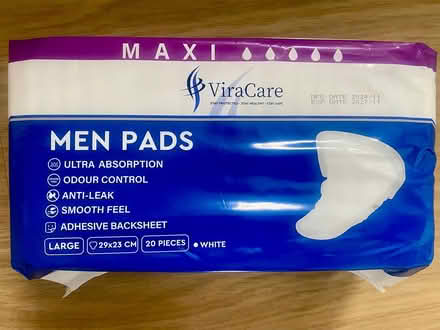 Photo of free Men’s Pads (2 packs) (Cropston LE7) #1