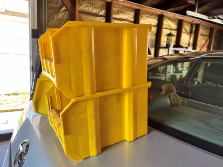 Photo of free Garage/Workshop Stackable Storage (Foster & California Ave) #2