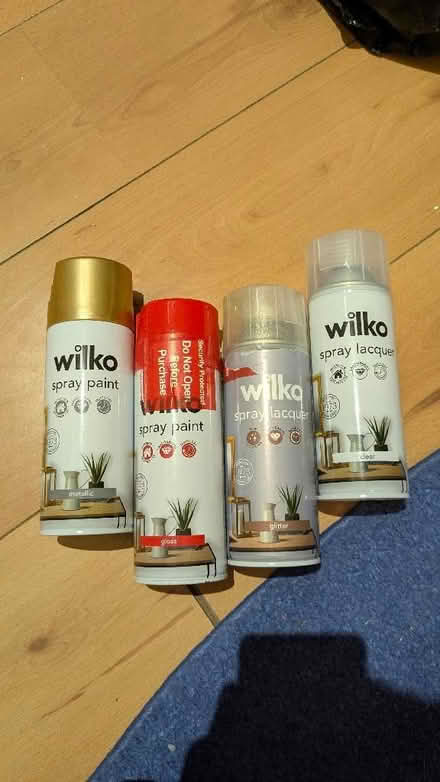 Photo of free Spray cans x4 (one unopened) (Dyke Road area BN3) #1