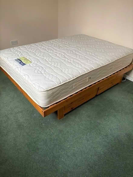 Photo of free Double bed with drawers, handmade (The Hythe CM9) #1