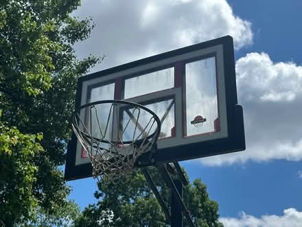 Photo of free Basketball Hoop - Freestanding (411 Edinburgh Dr) #2