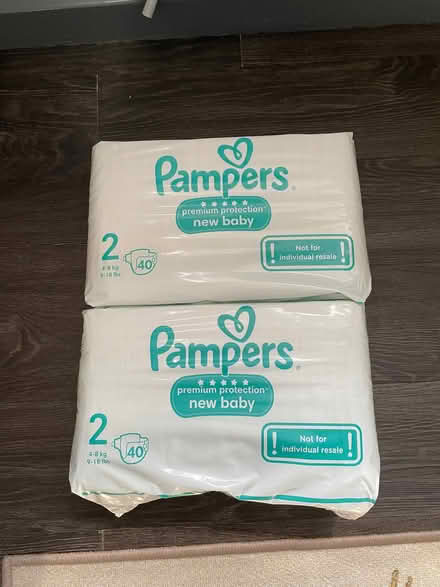 Photo of free Pampers size 2 nappies (Thringstone LE67) #1