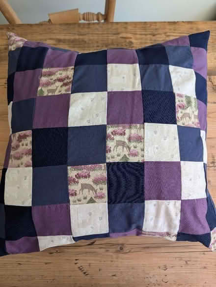 Photo of free Large handmade cushion (Wokingham RG41) #1
