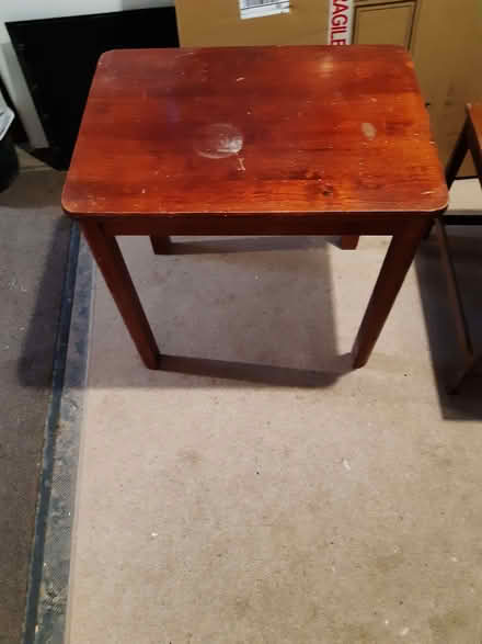 Photo of free Wooden Side Tables (Old Walcot SN3) #1
