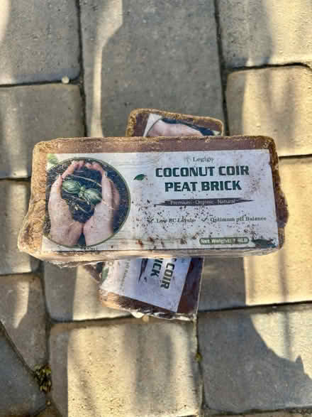 Photo of free Coconut Peat Bricks (Cambrian areA) #1