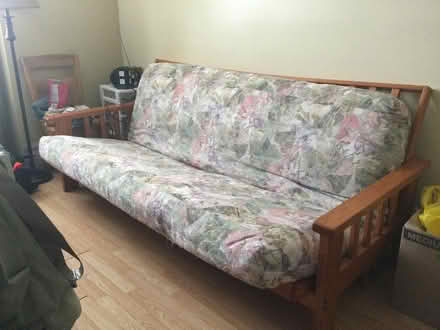 Photo of free Solid oak sofa/bed frame (Fisher Glen) #4