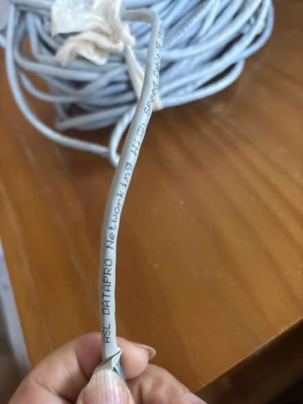 Photo of free ASL High speed network cable 5E- unused (Lemsford AL8) #2