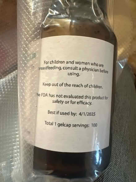 Photo of free Unopened CBD Plus Gelcaps (North San Leandro) #2