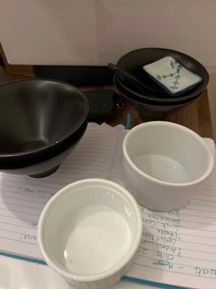 Photo of free Asian soup bowl and 2 white pots (Golden Triangle) #1