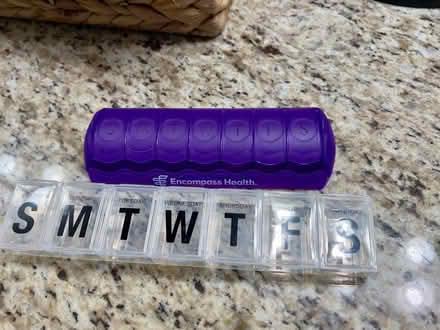 Photo of free Scrub tops, body scrub & pill org (Boulder Ridge Apartments) #1