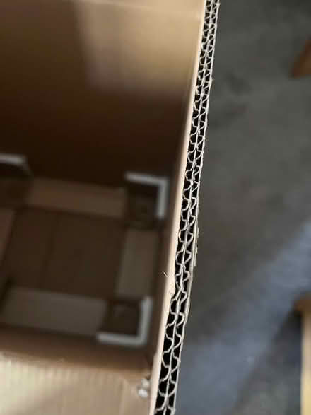 Photo of free Two large strong cardboard boxes 55cmx45x 68 (Clitheroe BB7) #3