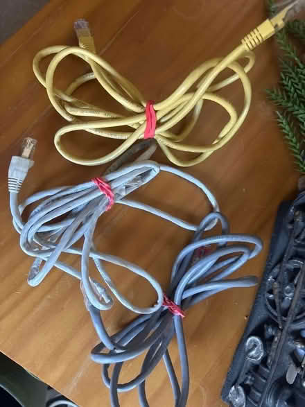 Photo of free 3 x Ethernet cables (Lemsford AL8) #1