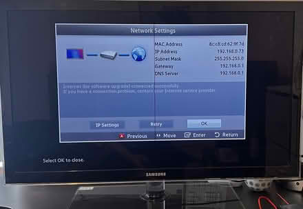 Photo of free Samsung 32” LED TV – Line on Screen (SE11) #1