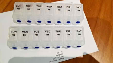 Photo of free Pill boxes. RG26 (Bramley, Hants RG26) #1