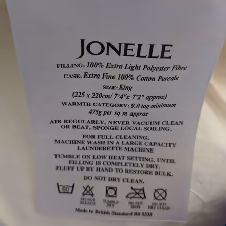 Photo of free King size duvet for double bed (Linslade LU7) #1