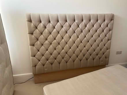Photo of free Kingsize headboard Grey Linen (East Twickenham, TW1) #4