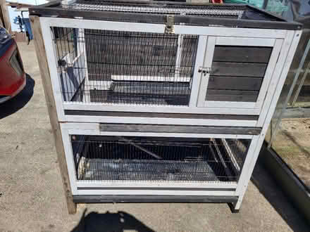 Photo of free Two tier guinea pig or rabbit hutch (Bradford bd6) #1