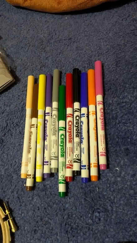 Photo of free Assorted Crayola felt tip pens (Dyke Road area BN3) #1