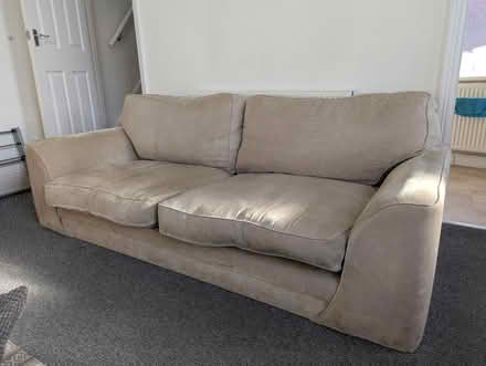 Photo of free 3 & 2 seat sofas - can deliver (Burley LS4) #1